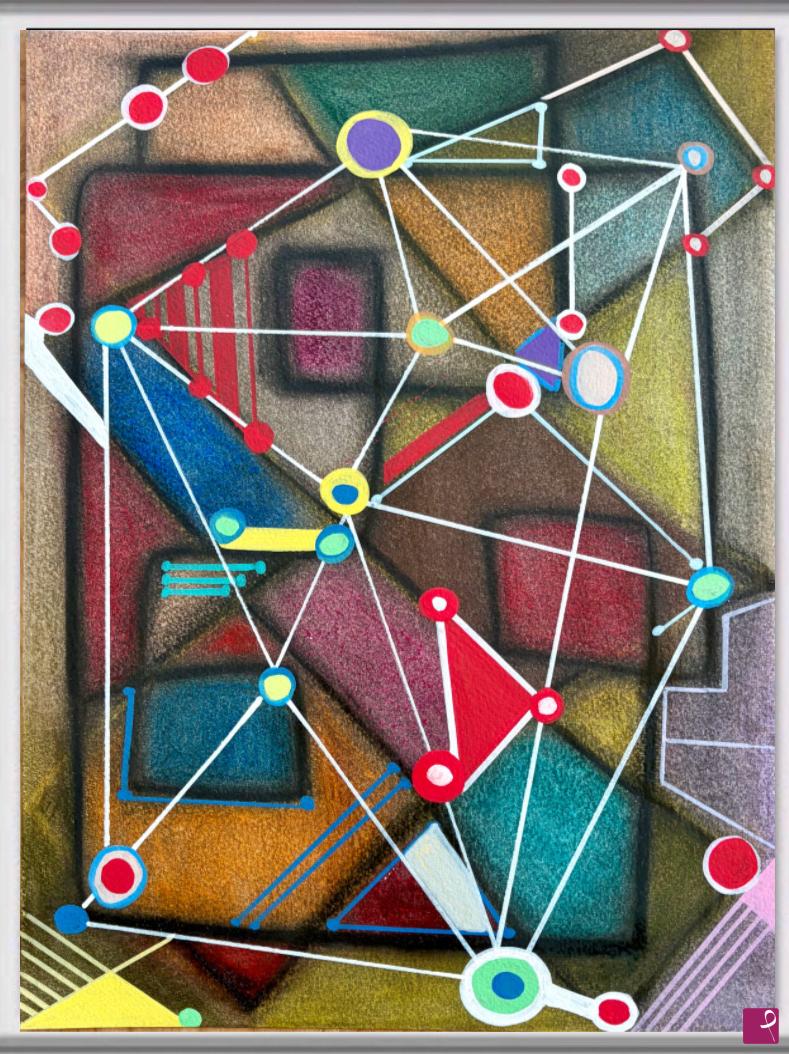 quadri in vendita online - CARTOGRAFIA SINAPTICA 