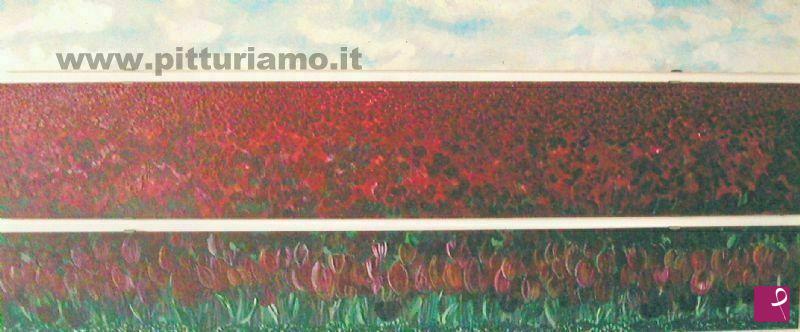 quadri in vendita online - casa - tulipani