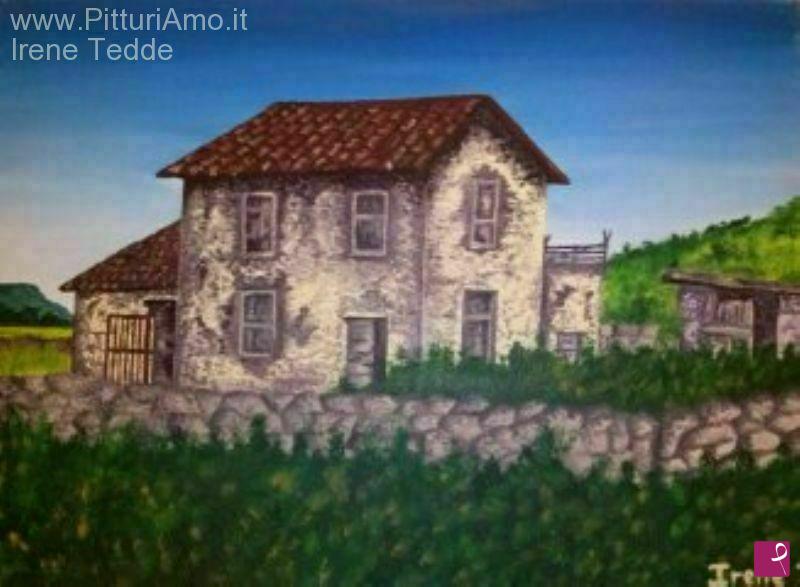 quadri in vendita online - Casa abbandonata