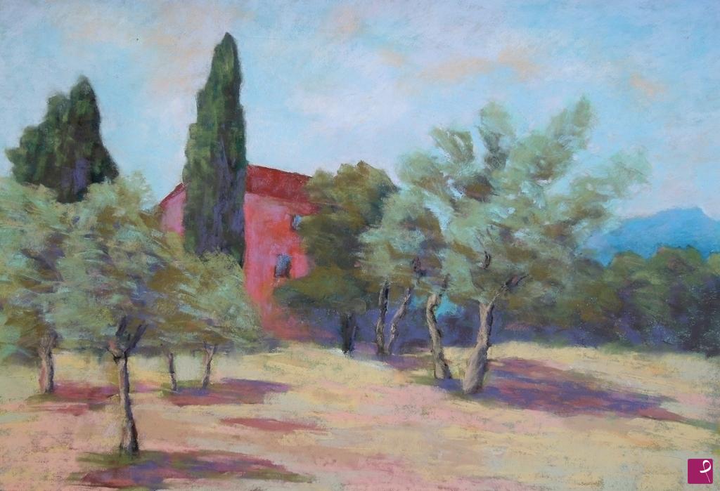 quadri in vendita online - Casa fra gli olivi - 16