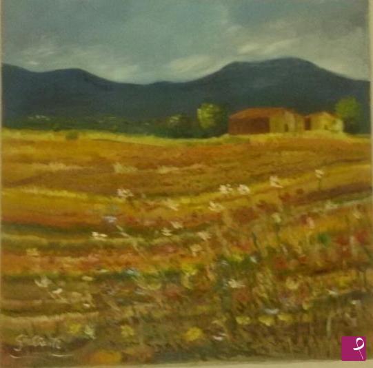 quadri in vendita online - casa in collina