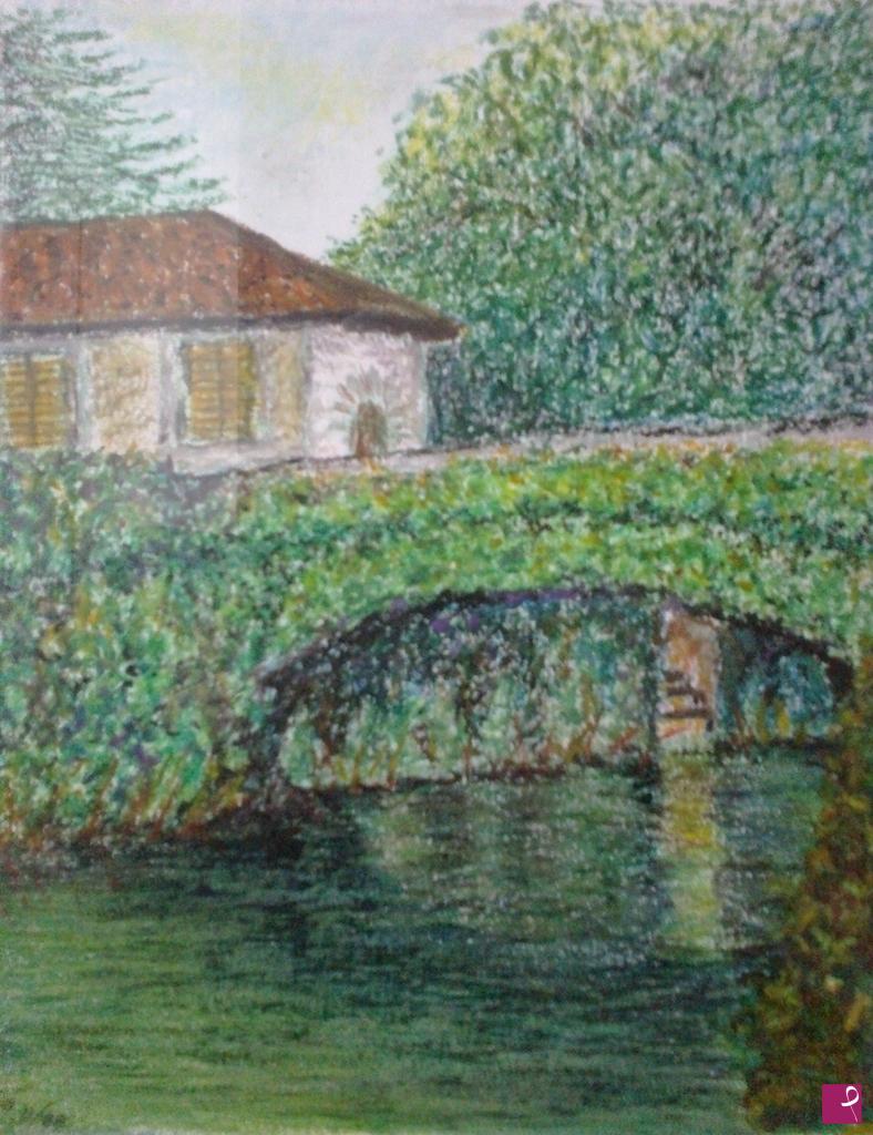 quadri in vendita online - casa nel parco del Ticino