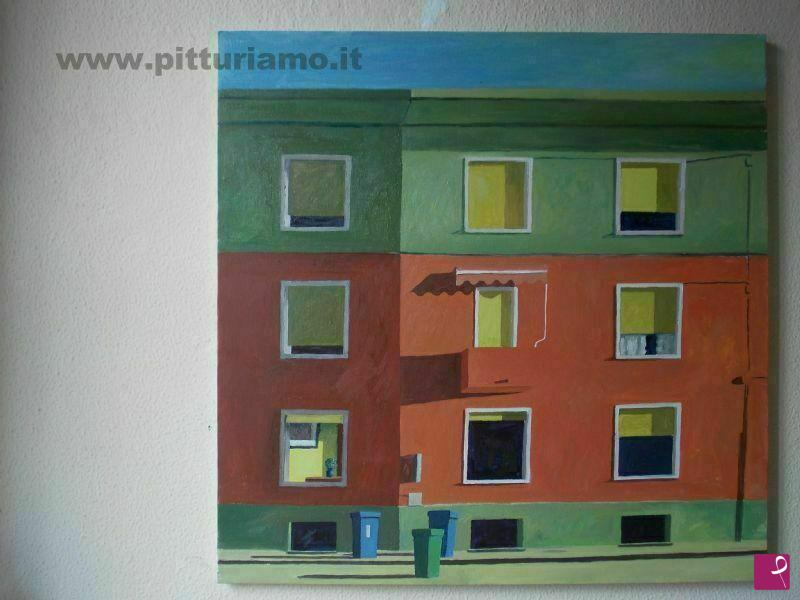 quadri in vendita online - casa rossa