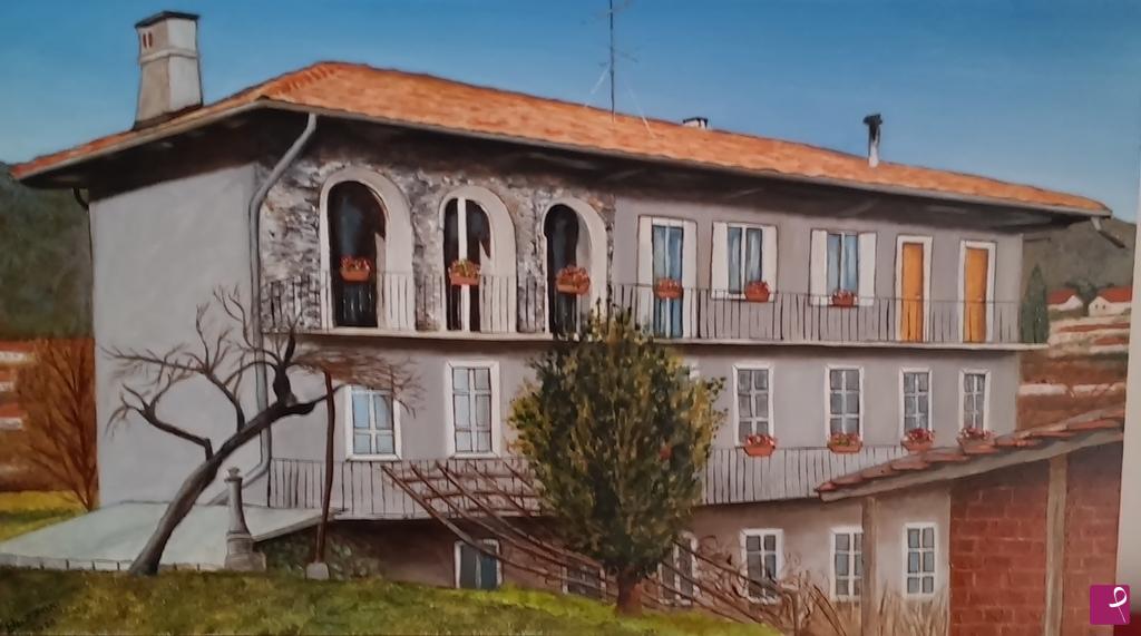 quadri in vendita online - Casale lago d'orta
