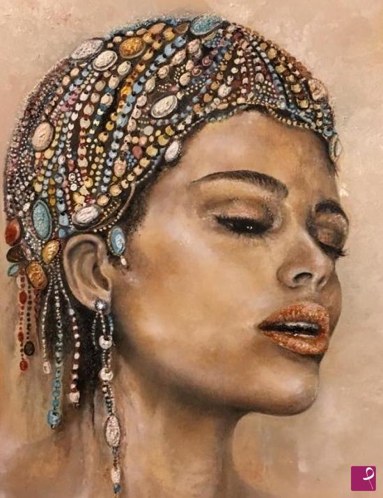 quadri in vendita online - " CASCADE OF PEARLS"
