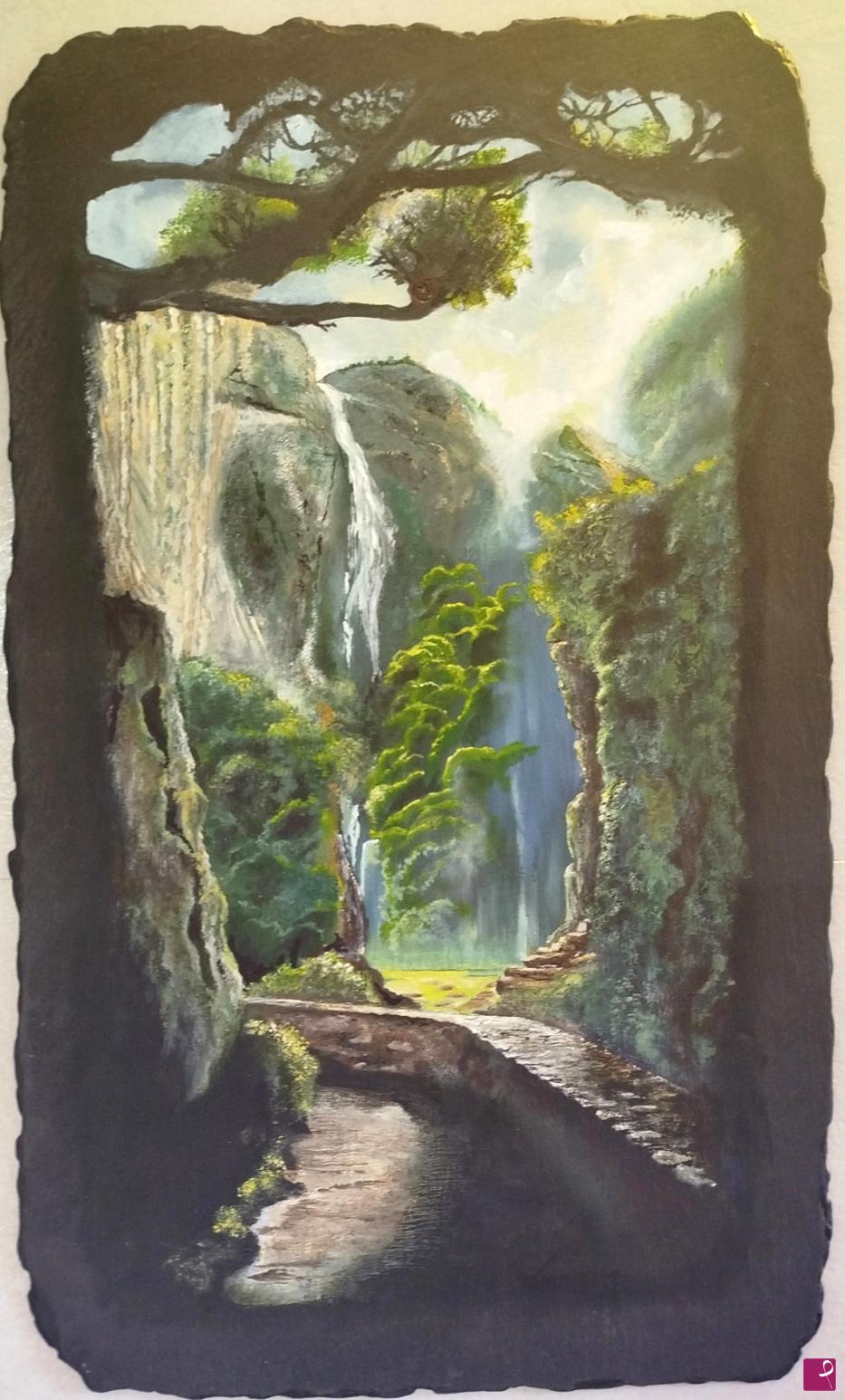 quadri in vendita online - Cascata