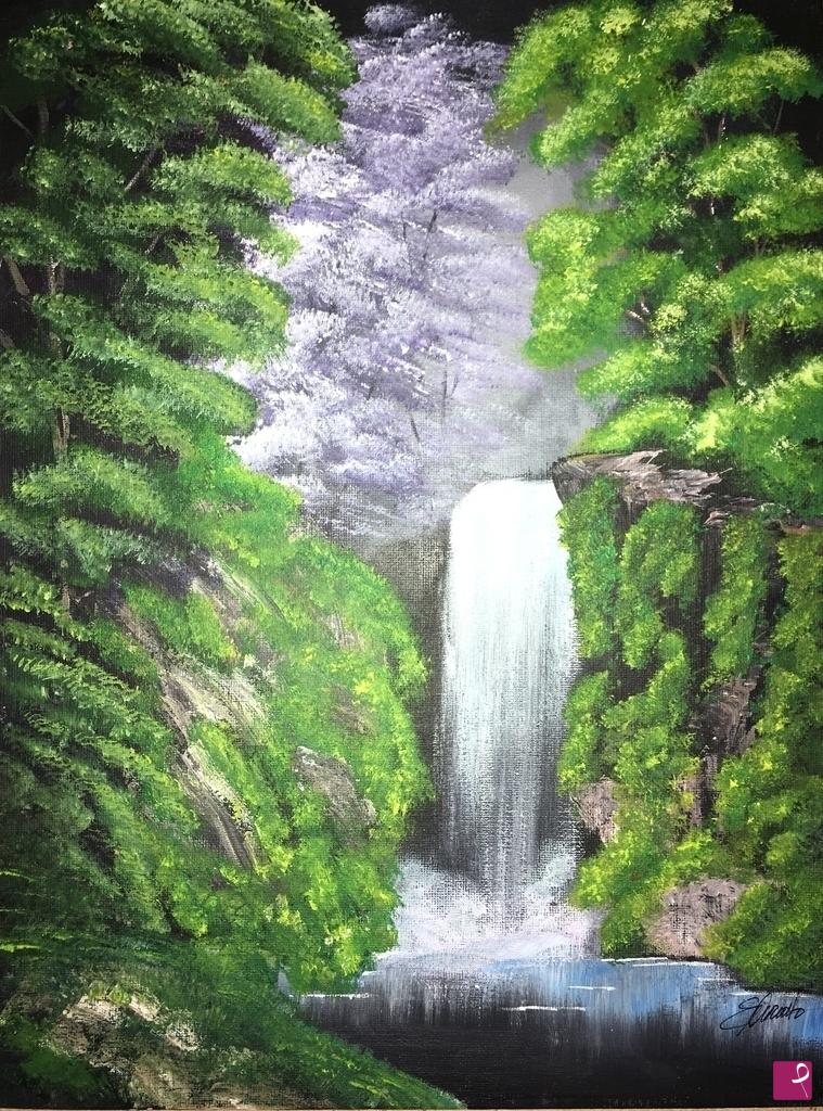 quadri in vendita online - Cascata