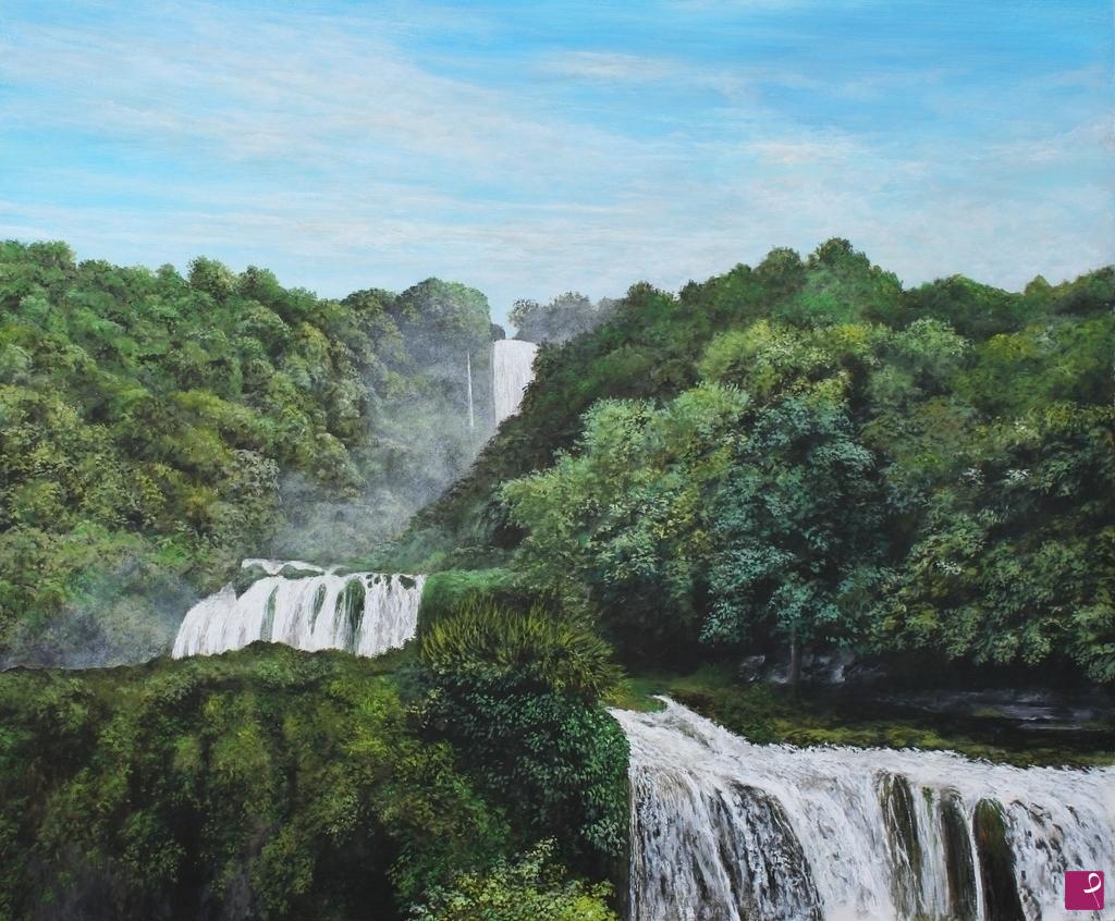 quadri in vendita online - Cascata delle Marmore