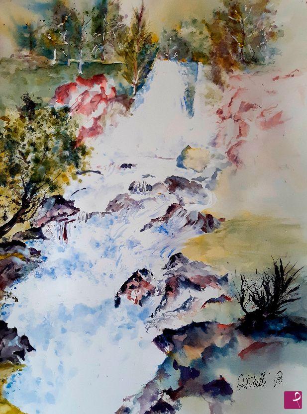 quadri in vendita online - Cascata Nardis