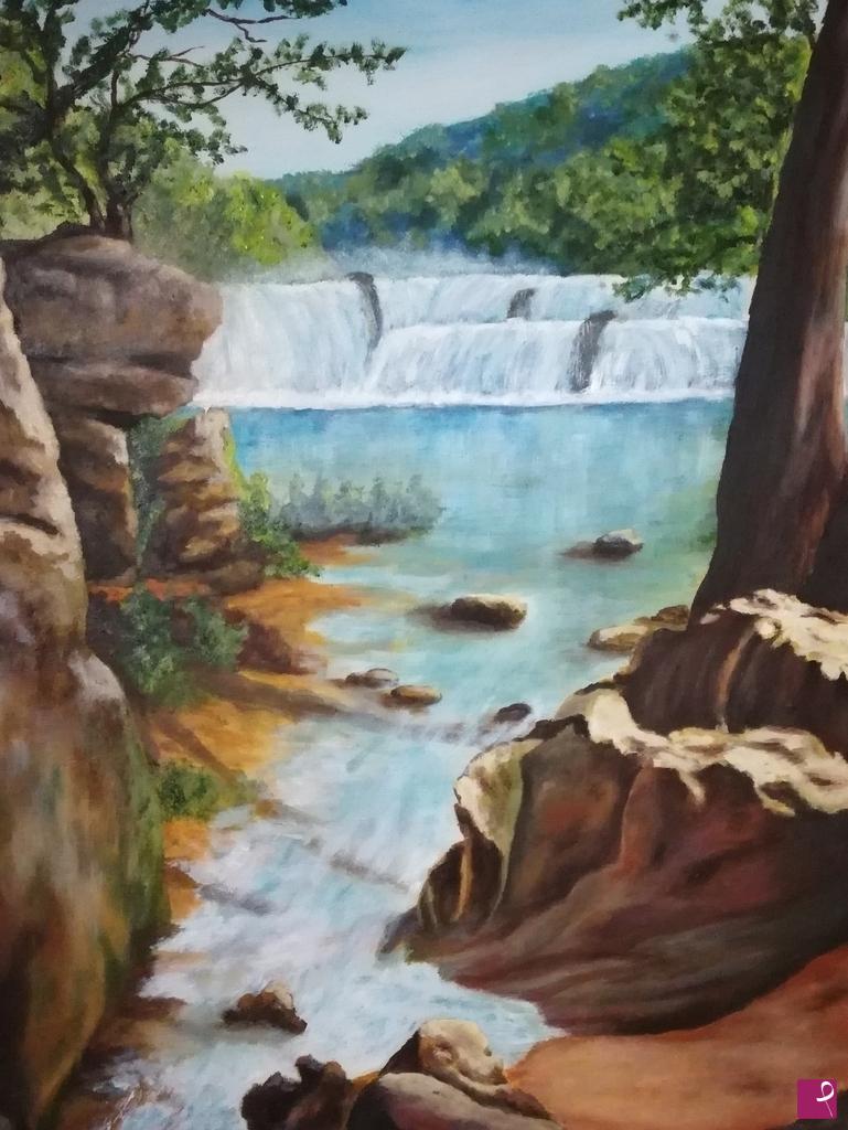 quadri in vendita online - Cascate