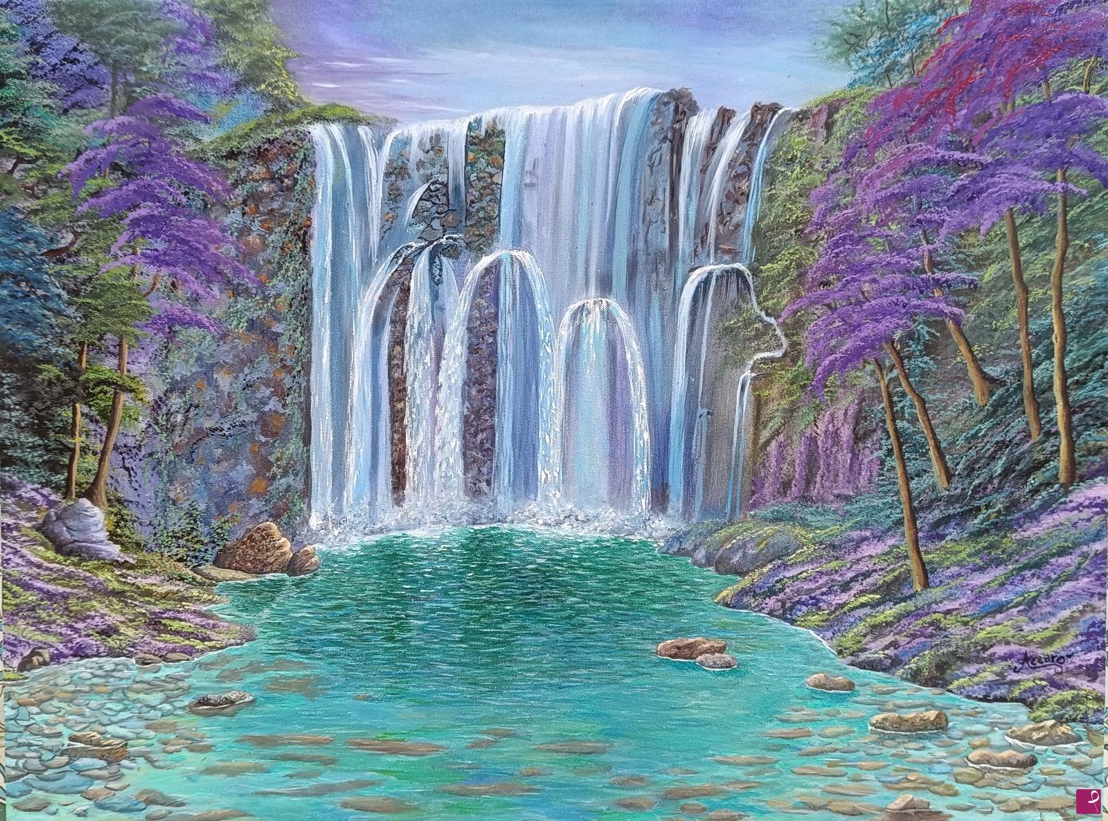 quadri in vendita online - Cascate