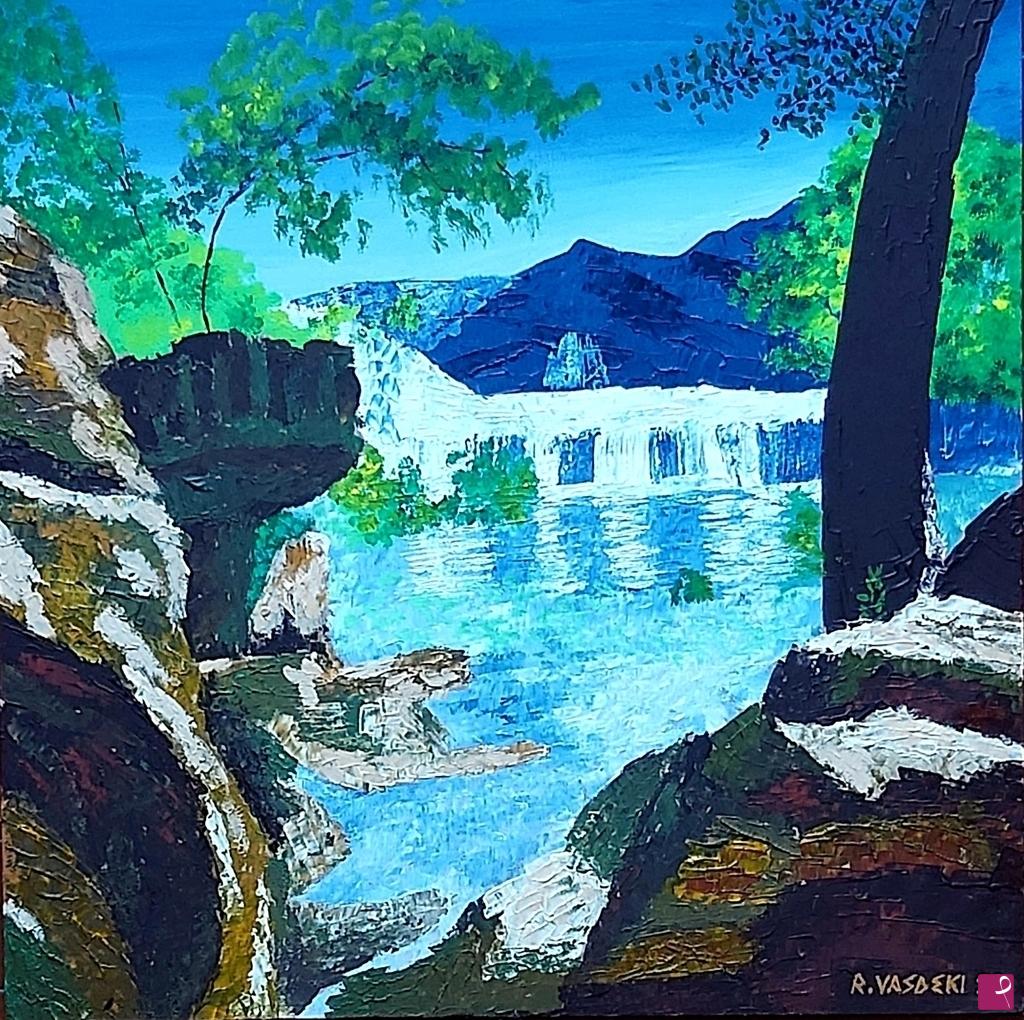 quadri in vendita online - CASCATE DI KRKA (CROAZIA)