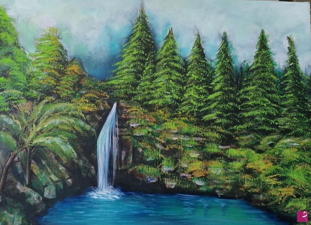 quadri in vendita online - Cascate di San Fele 02