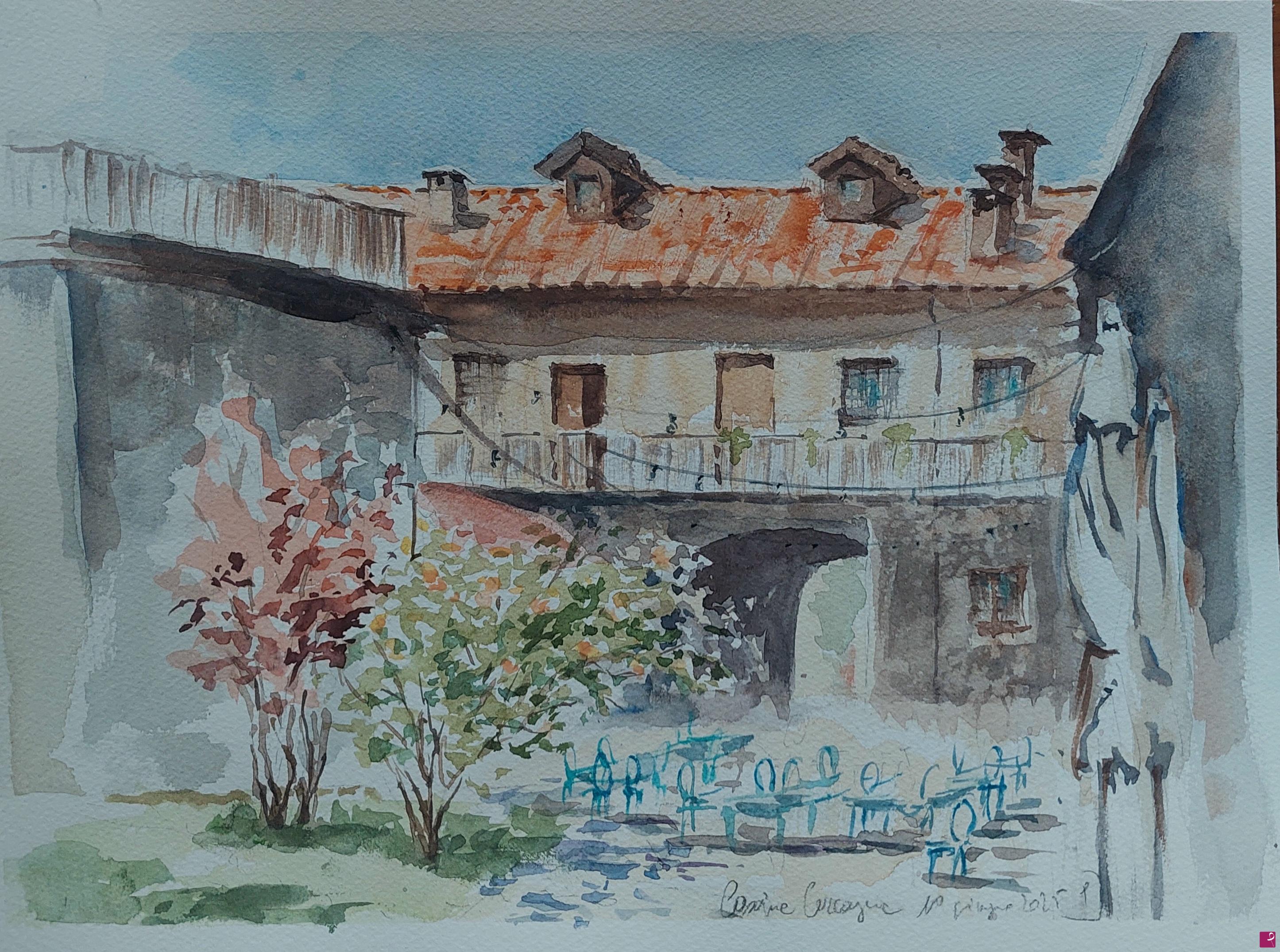quadri in vendita online - Cascina Cuccagna en plein air