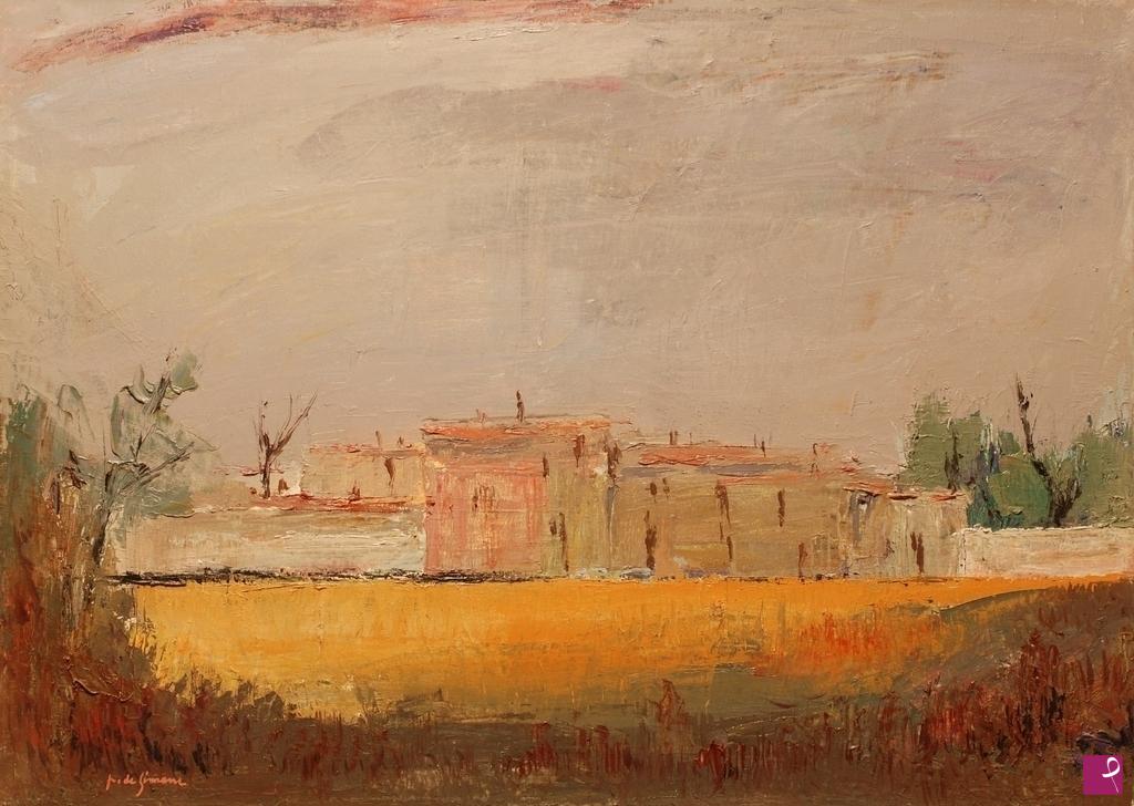 quadri in vendita online - Cascina del Sole – Meriggio