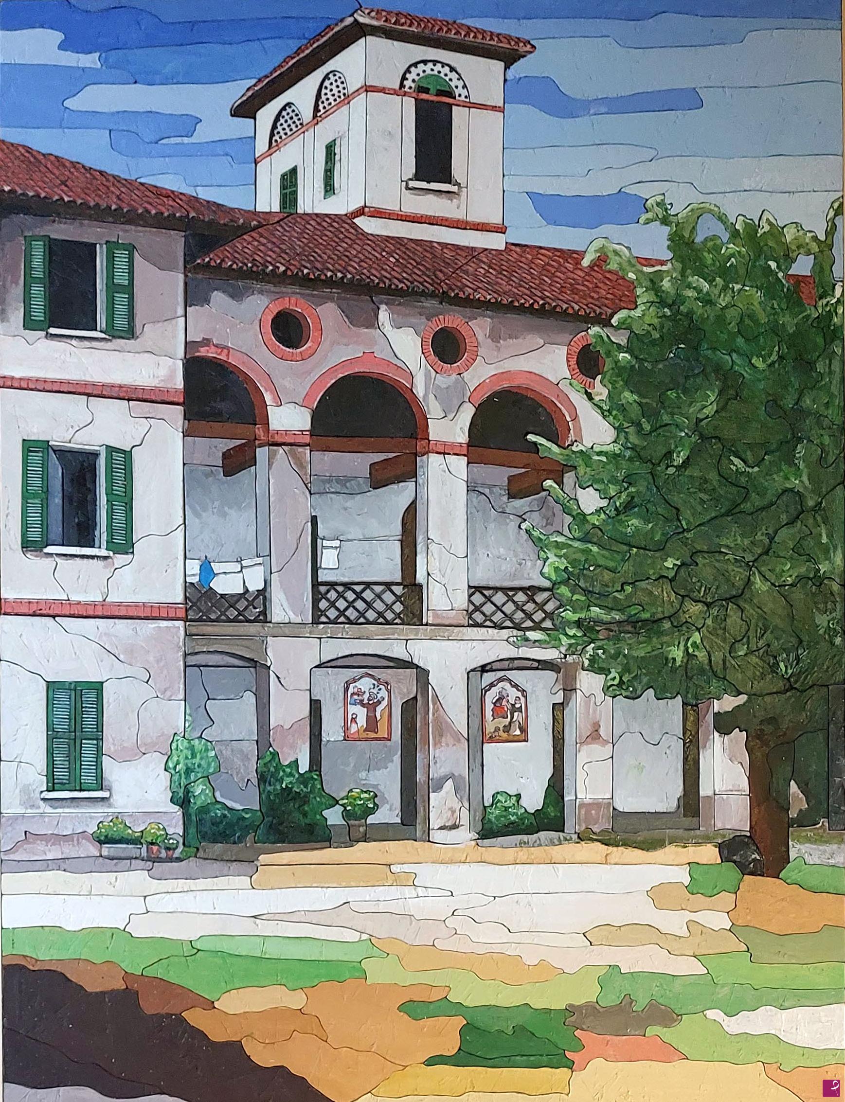 quadri in vendita online - Cascina La Fabrica (a.1960 circa) - Oreno di Vimercate (MB)