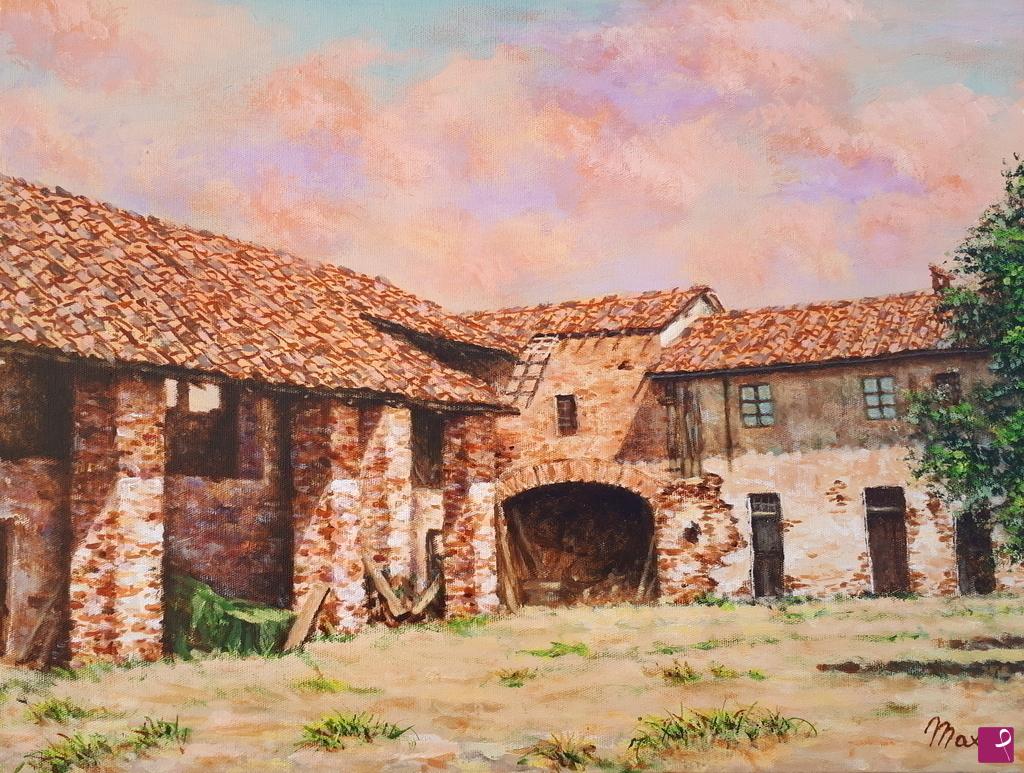 quadri in vendita online - CASCINA MULINO DEL PASCOLO GRAVELLONA