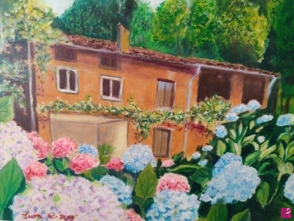 quadri in vendita online - Cascina rossa