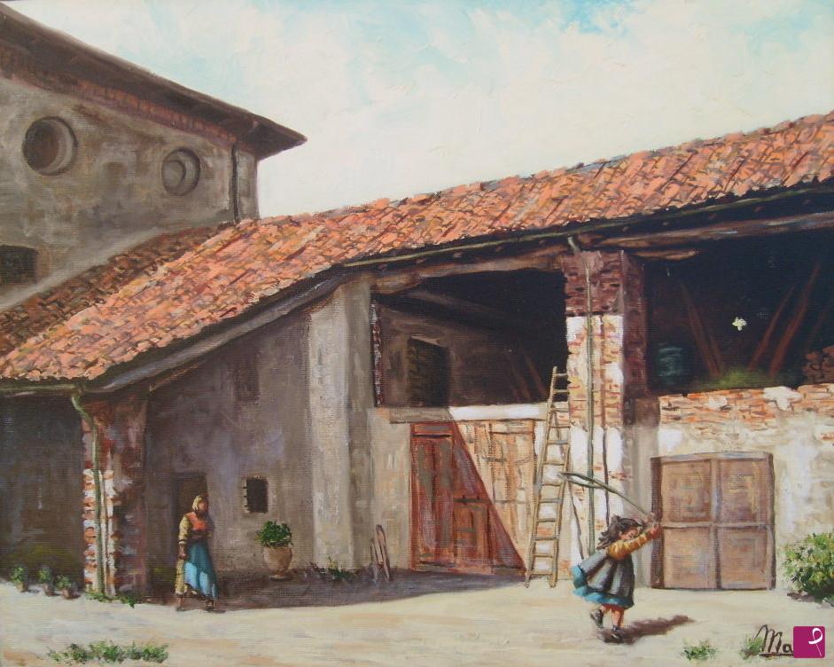 quadri in vendita online - CASCINALE ALLA SFORZESCA