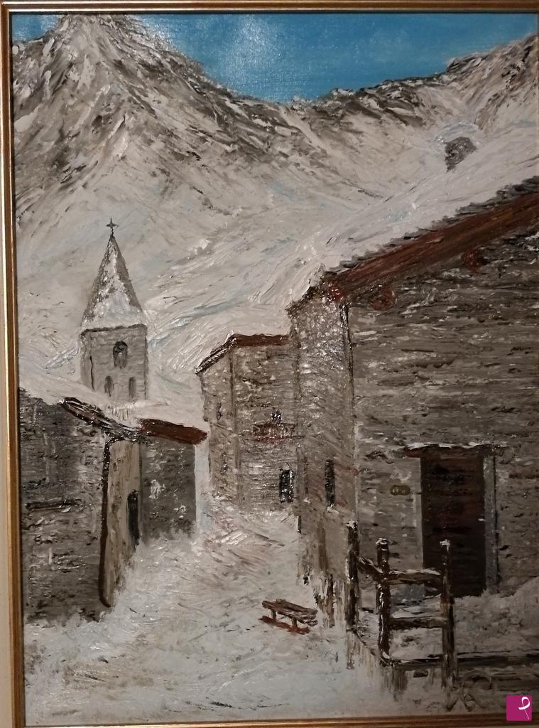 quadri in vendita online - Cascine di montagna