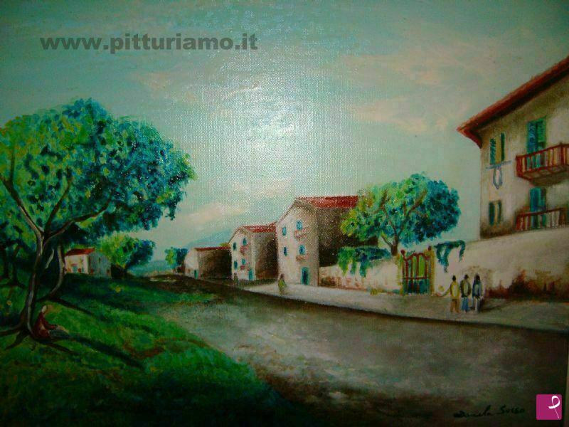 quadri in vendita online - case a schiera