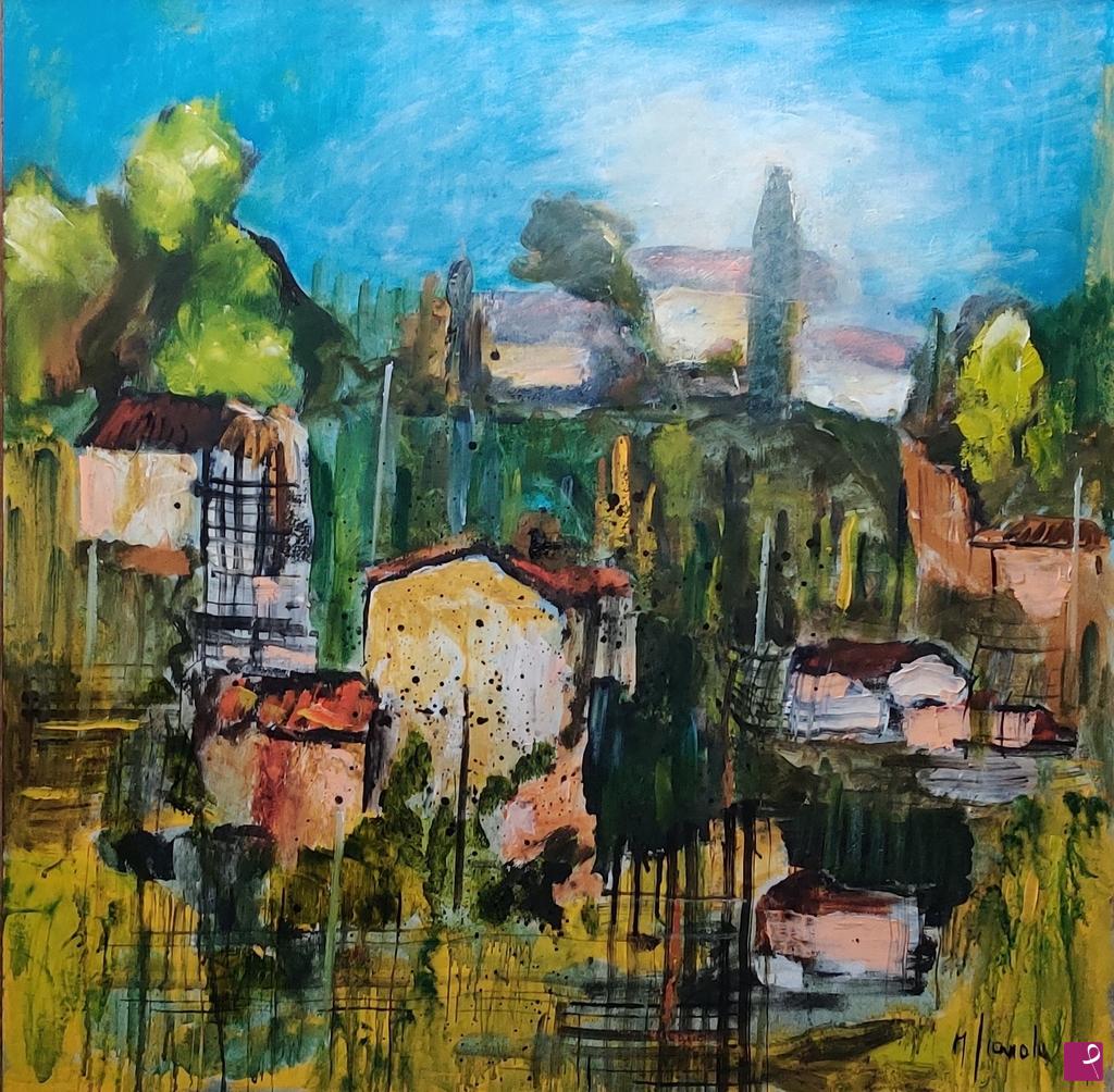 quadri in vendita online - Case in collina