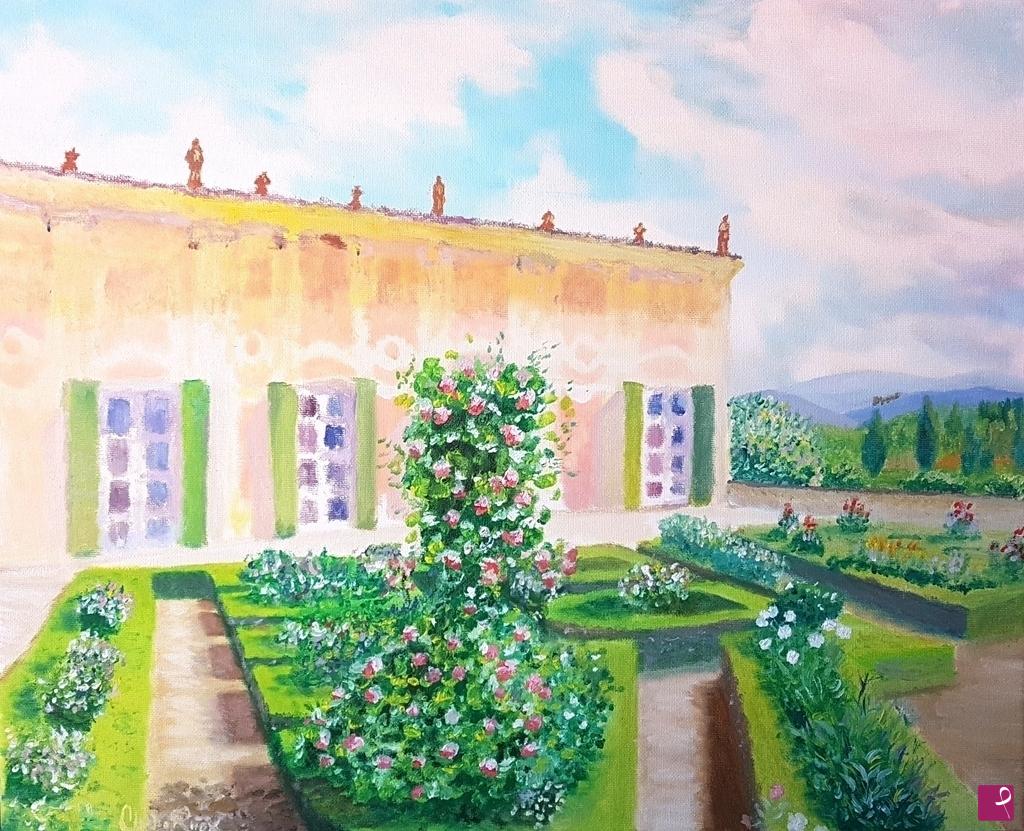 quadri in vendita online - Casino del Cavalliere. Giardini di Boboli. Firenze