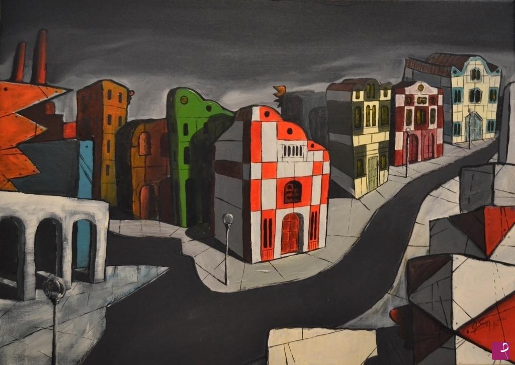 quadri in vendita online - Casitas de Papel