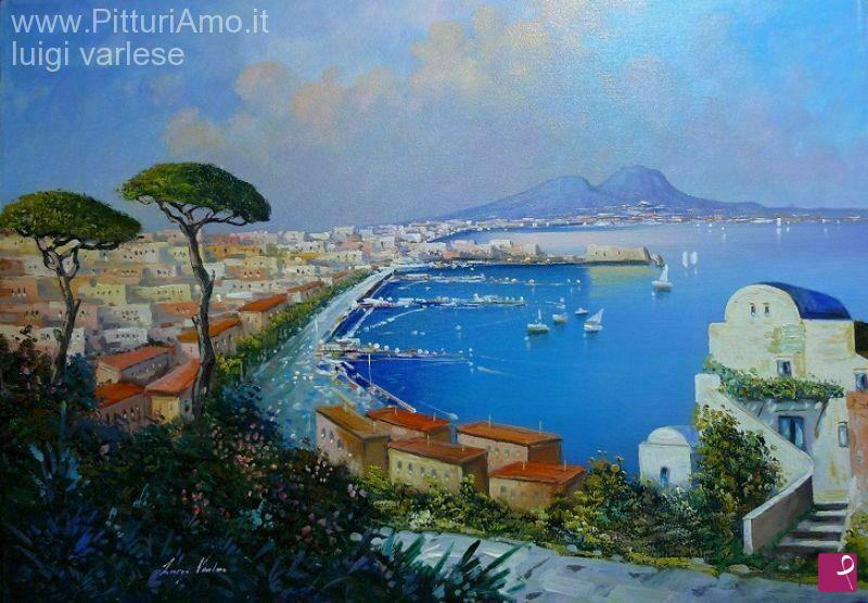 quadri in vendita online - Casolare discesa Posillipo (NA)