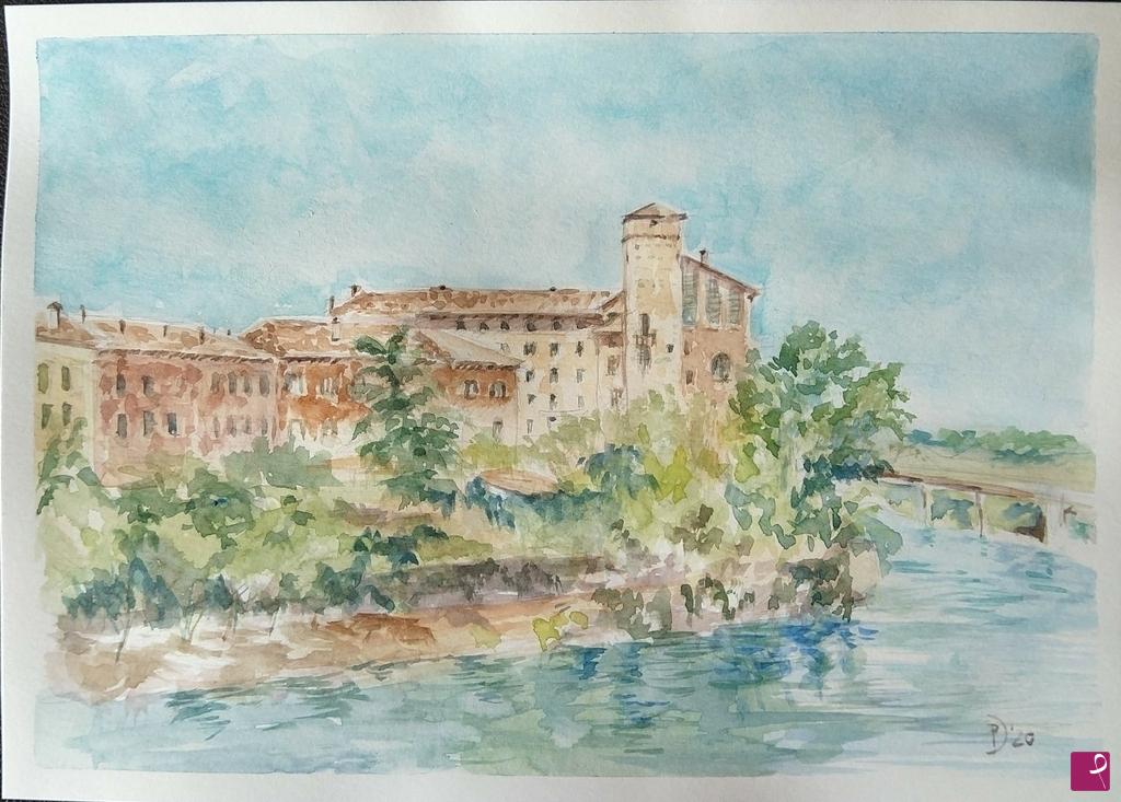 quadri in vendita online - Cassano d'Adda, Castello Visconteo