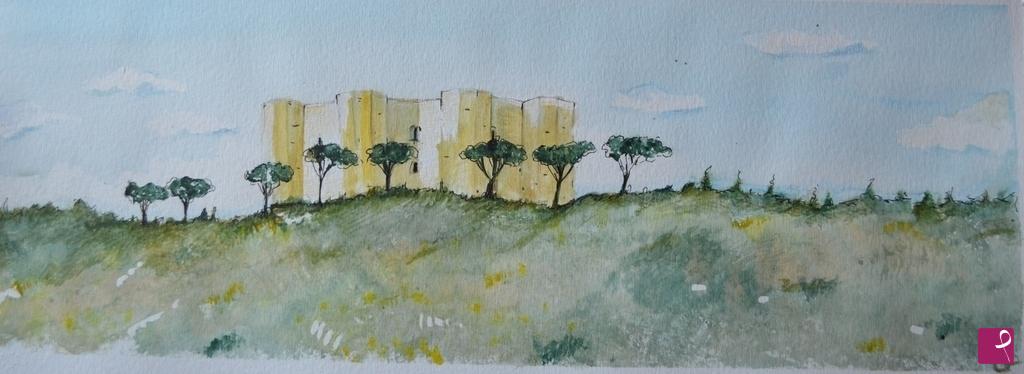 quadri in vendita online - Castel del Monte 