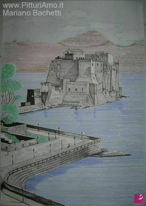 quadri in vendita online - Castel Dell'Ovo