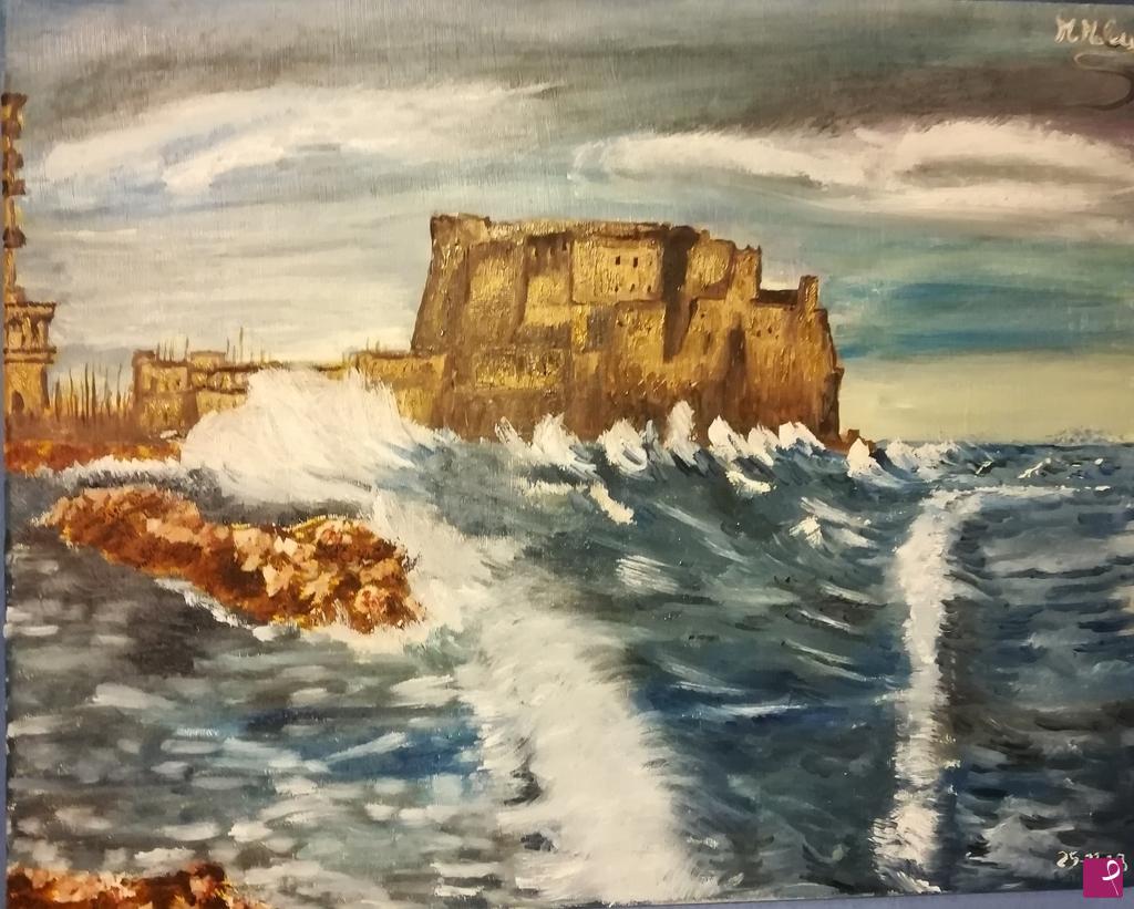 quadri in vendita online - CASTEL DELL'OVO..MAREGGIATA