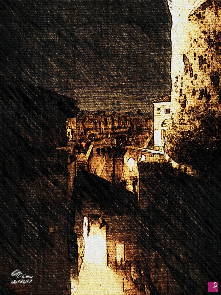 quadri in vendita online - Castel Sant'Angelo entrata