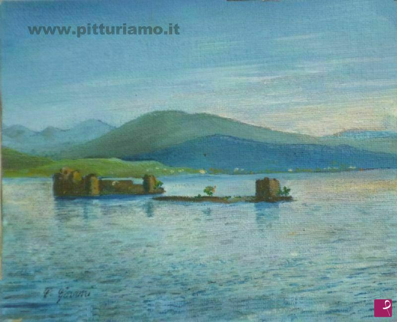 quadri in vendita online - Castelli di Cannero