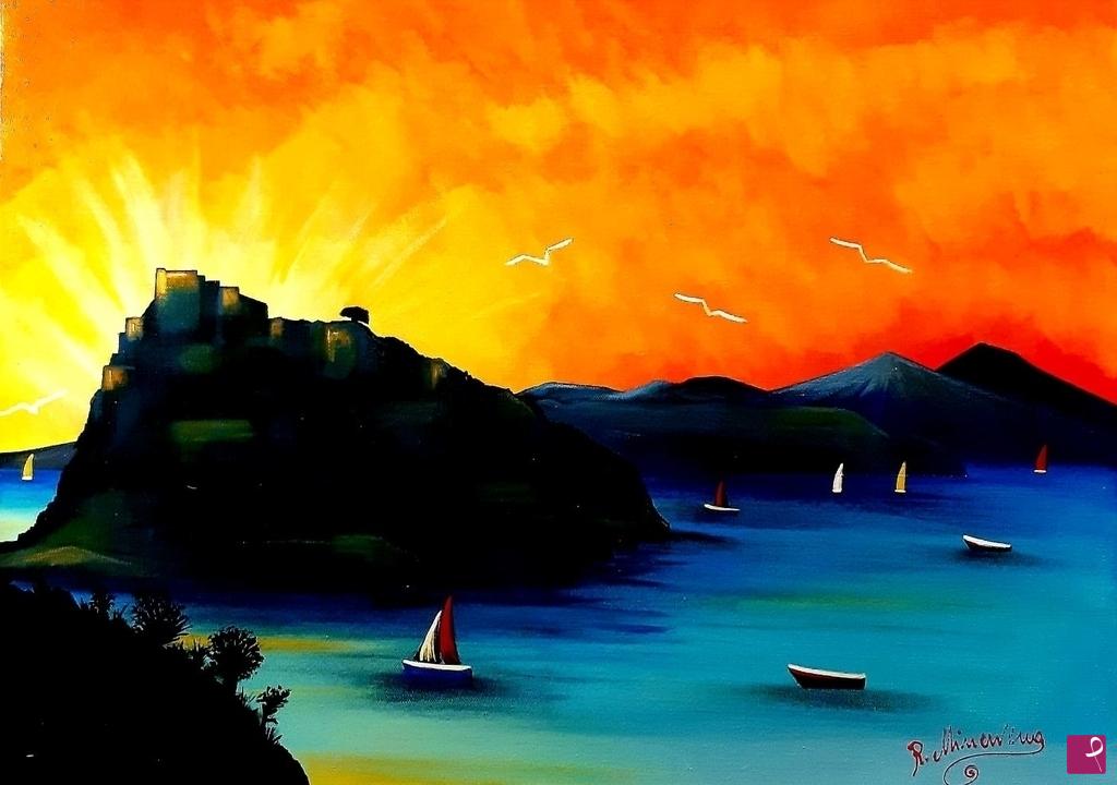 quadri in vendita online - CASTELLO ARAGONESE DI ISCHIA