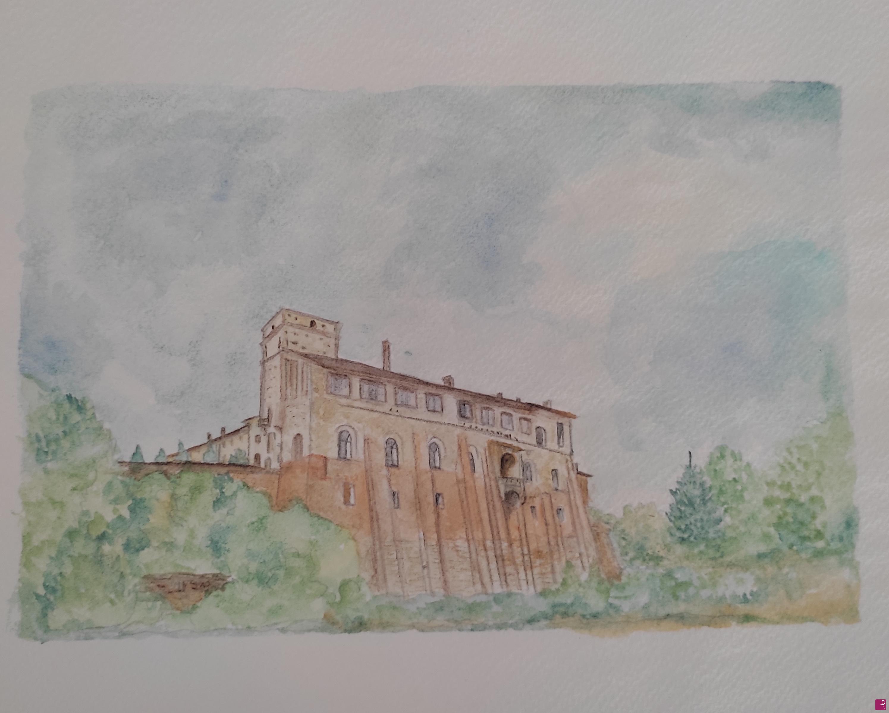quadri in vendita online - CASTELLO BORROMEO 1