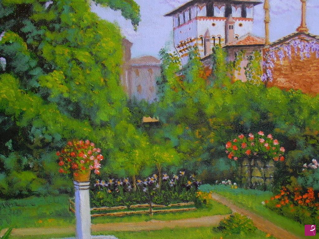 quadri in vendita online - castello del Parco del Valentino torino