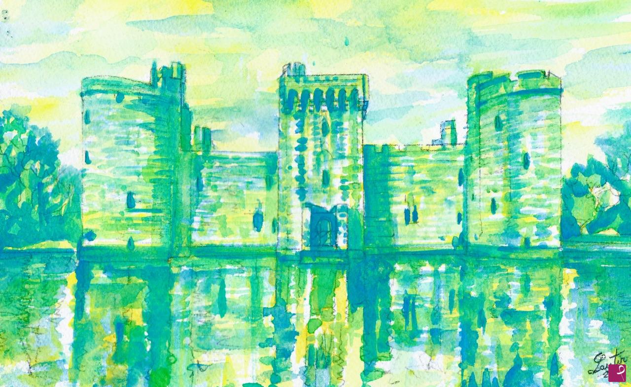 quadri in vendita online - CASTELLO DI BODIAM