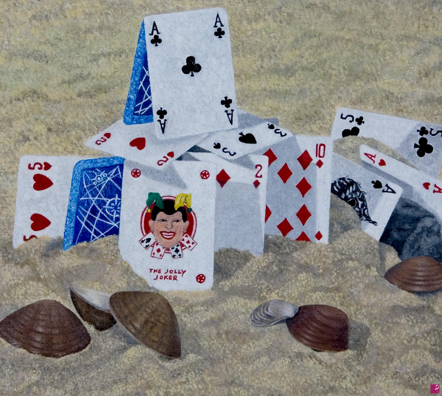 quadri in vendita online - Castello di carte