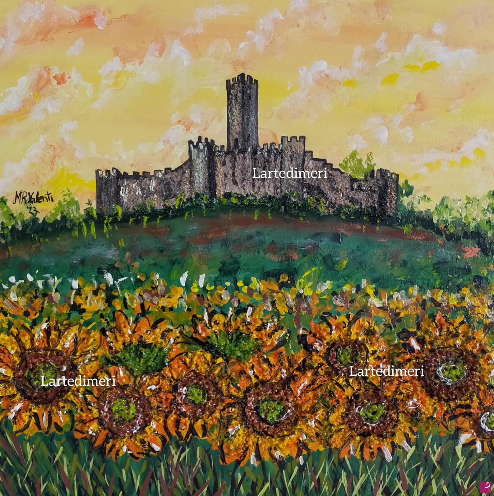 quadri in vendita online - Castello di Montecchio Vesponi Castiglion Fiorentino 