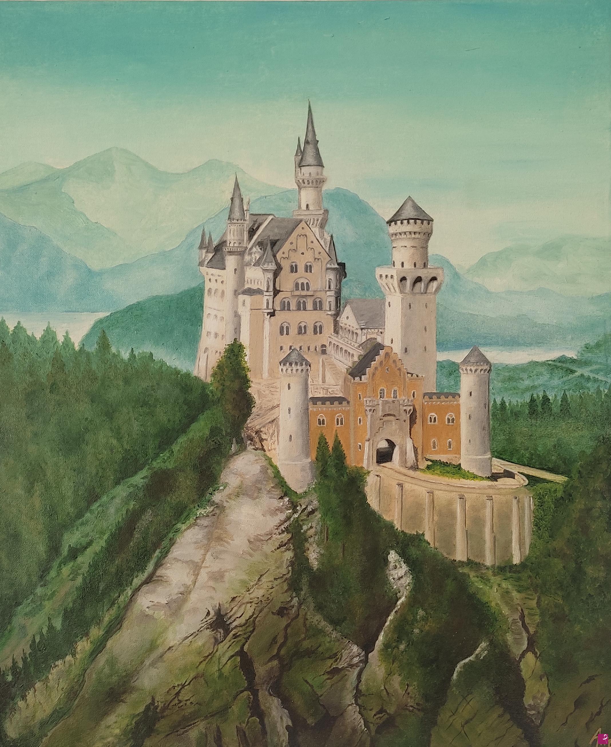 quadri in vendita online - castello di Neuschwanstein