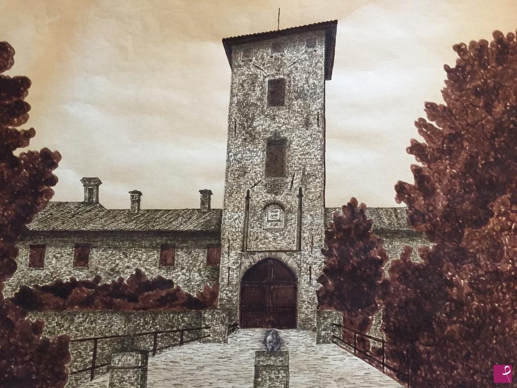 quadri in vendita online - Castello di Peschiera Borromeo (MI)