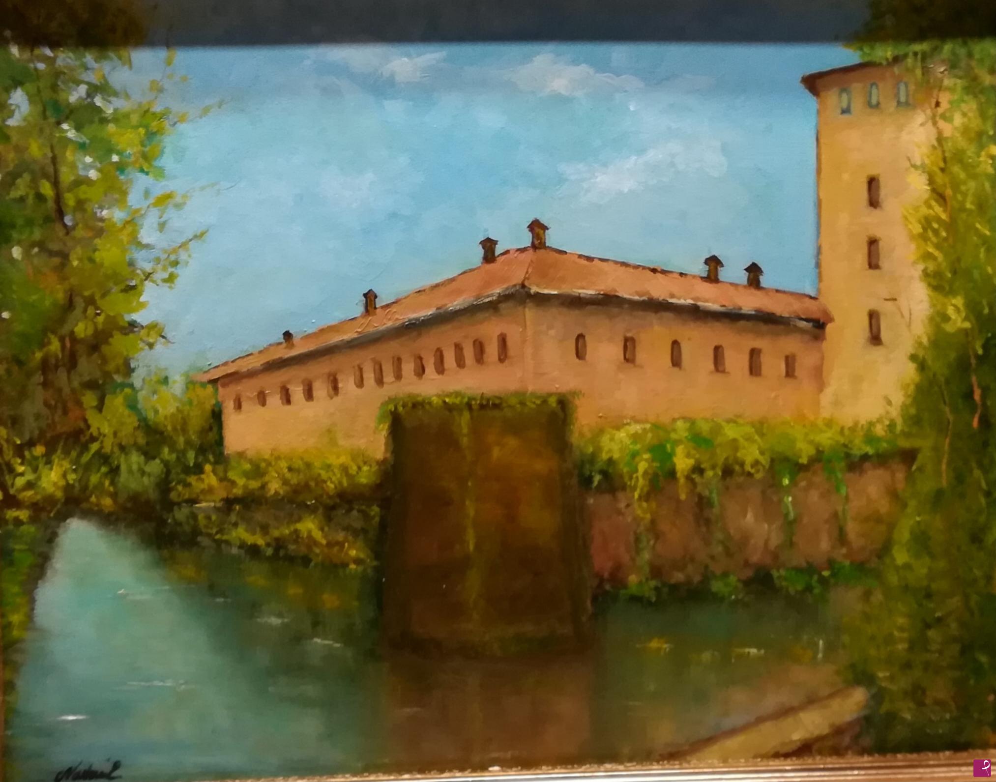 quadri in vendita online - castello medioevale