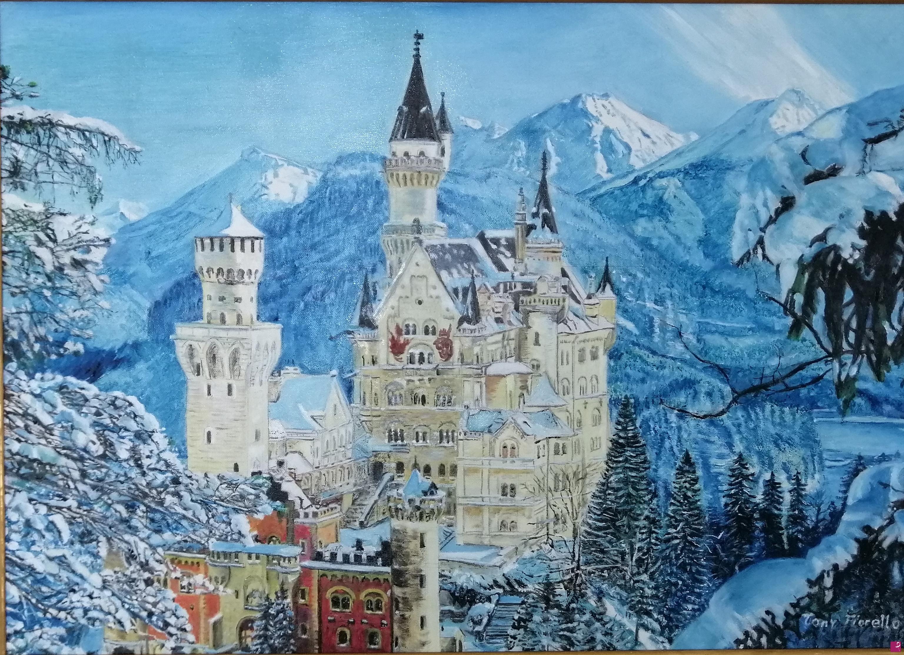 quadri in vendita online - Castello Neuschwanstein