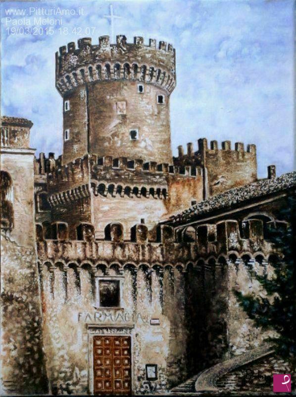 quadri in vendita online - Castello Orsini - Fiano Romano
