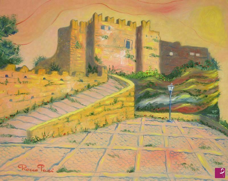 quadri in vendita online - Castello Venere (Erice)