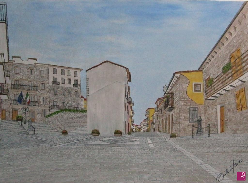 quadri in vendita online - Castiglione Messer Marino  20  piazza Municipio
