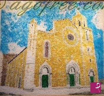 quadri in vendita online - Cattedrale di Lucera - Mosaico in vetro di Murano