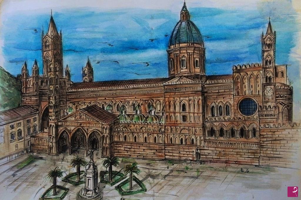 quadri in vendita online - Cattedrale di Palermo